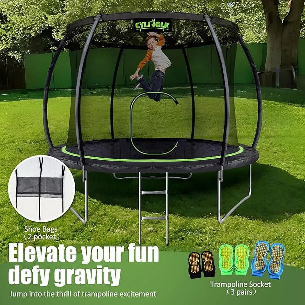 10FT Diameter Trampoline with Ladder M8318