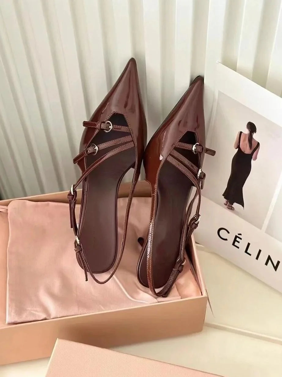 Strapless High Heels Mary Jane Shoes X84860