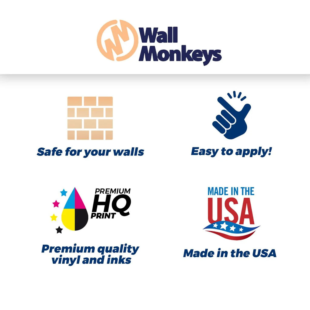 Wallmonkeys Vinyl Peel and Stick Wall Mural Decal (36 in W x 24 in H) K163058