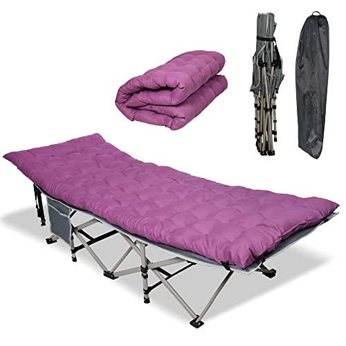 Blue Folding Camping Cot with Carry Bag G602557