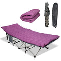 Blue Folding Camping Cot with Carry Bag G602557