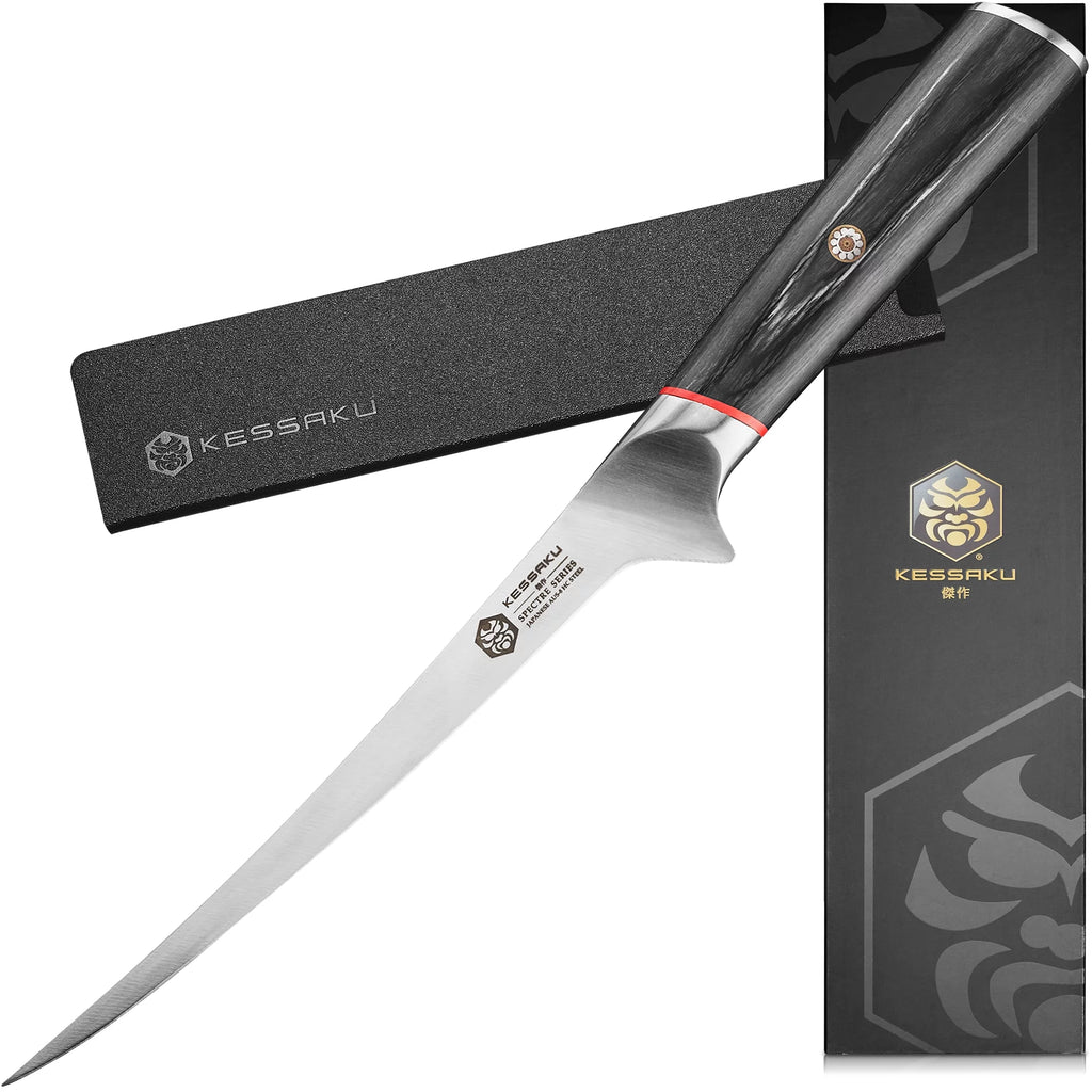 7 inch Flexible Forged AUS-8 High Carbon Stainless Steel Fillet Knife V761720