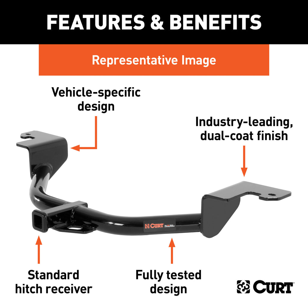 Class 1 Trailer Hitch with Ball Mount I71621