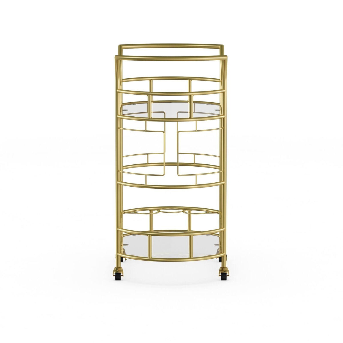 Gold 2-Tier Bar Cart G56422