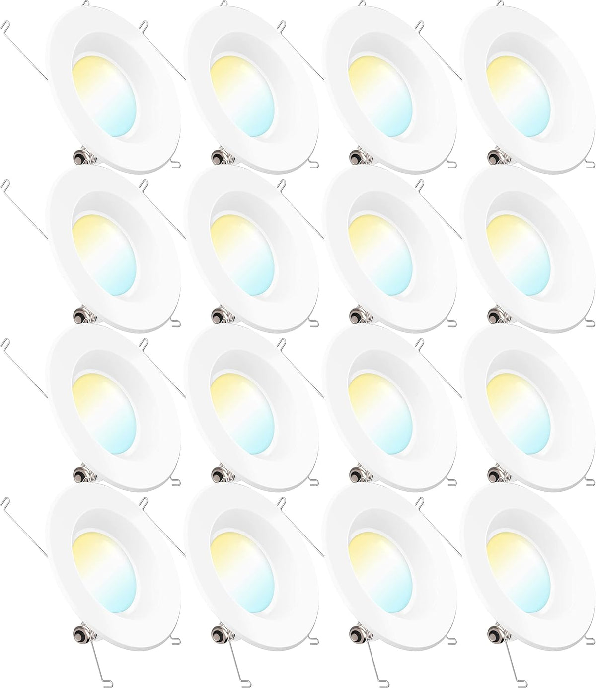 16 Pack 5/6 Inch LED Recessed Lighting Retrofit Conversion Kit V481323