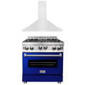 30 in. Gas Range and Range Hood Appliance Package X636
