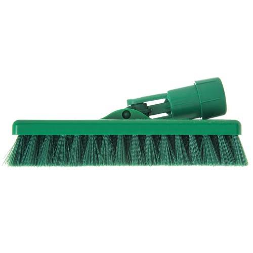 Swivel Scrub with Polyester Bristles 8 in. Green P745