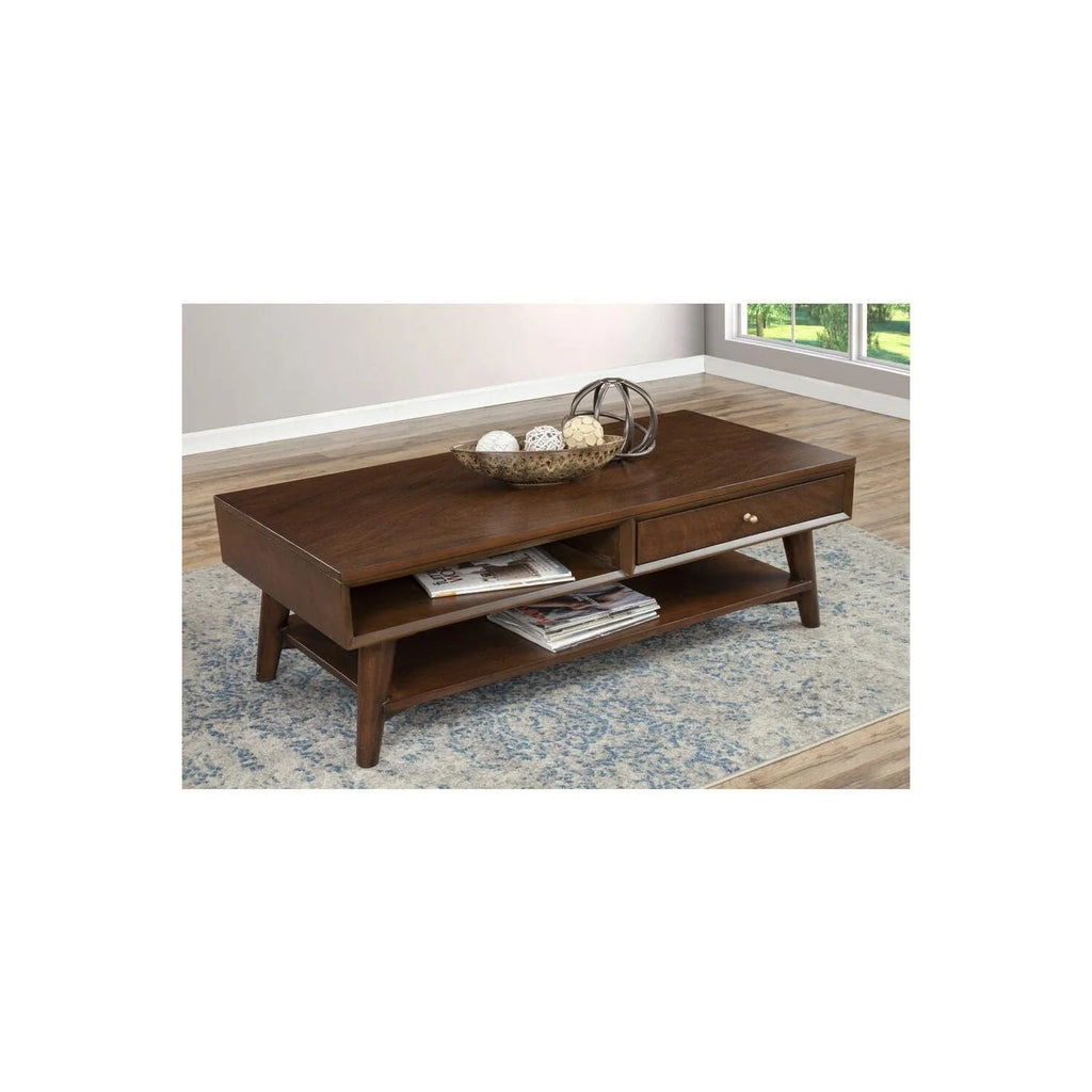 Wood 1 Drawer Coffee Table C767