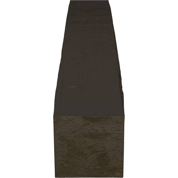 Hand Hewn Faux Wood Fireplace Mantel U35308