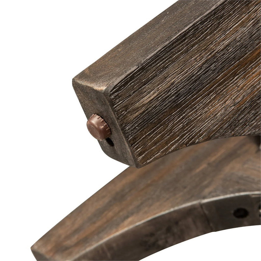Dark Brown Chair Side Table G5861