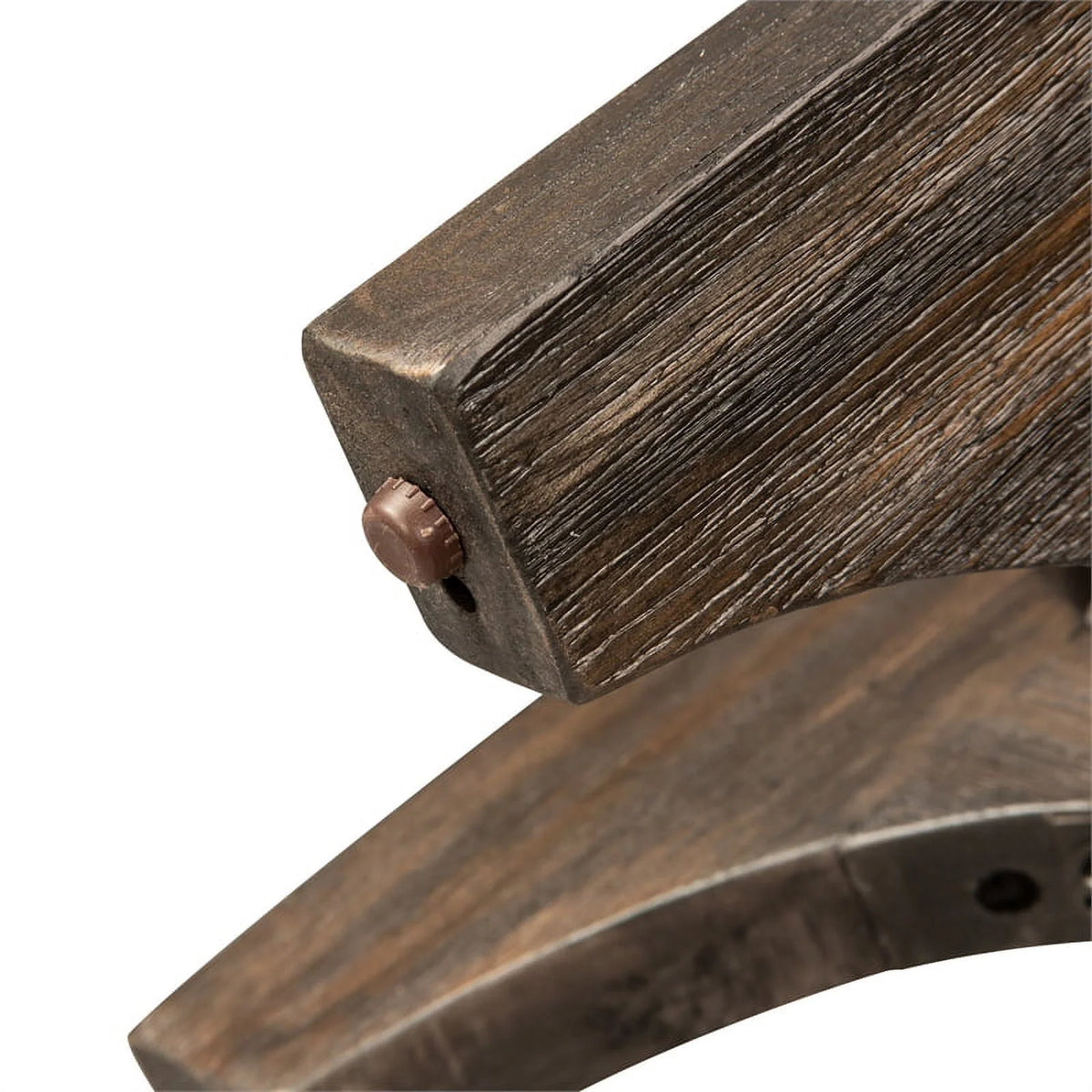 Dark Brown Chair Side Table G5861
