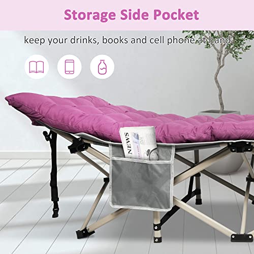 Blue Folding Camping Cot with Carry Bag G602557