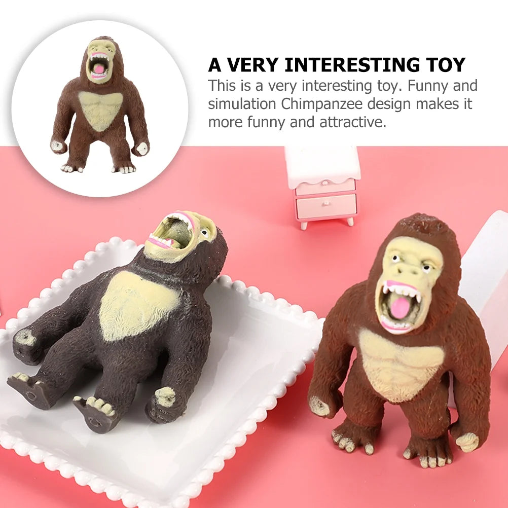 2 PCS Stretchy Chimpanzee Monkey Toys R71467