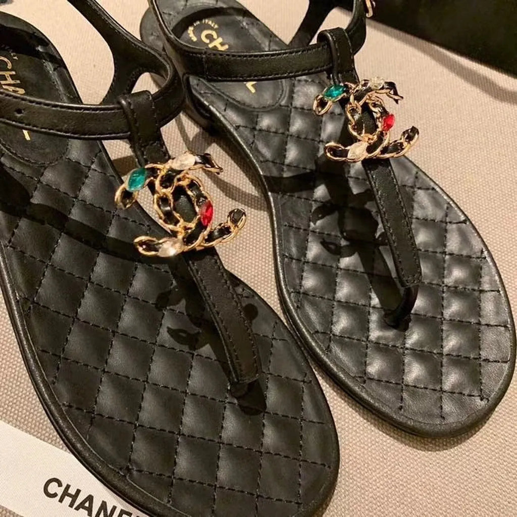Black Sandals I246