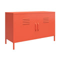 2 Door Metal Locker Accent Cabinet S114008