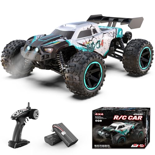 1/14 RC Cars Fast 60 KPH 4WD All Terrain RC Truck with 60 Mins Runtime U455429