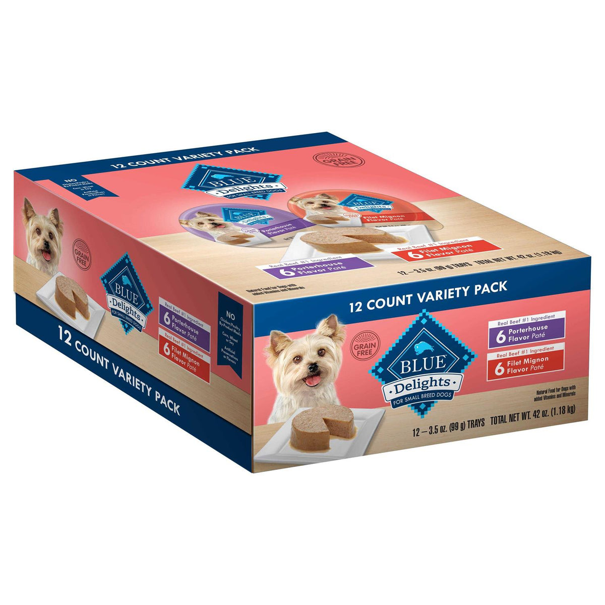 Filet Mignon & Porterhouse Wet Dog Food B6822