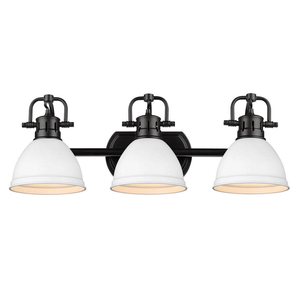 3 Light Bath Vanity in Matte Black G206055