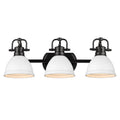 3 Light Bath Vanity in Matte Black G206055