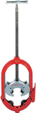 Hinged Pipe Cutter for Steel, 4-inch to 6-inch, Silver/Red T13194