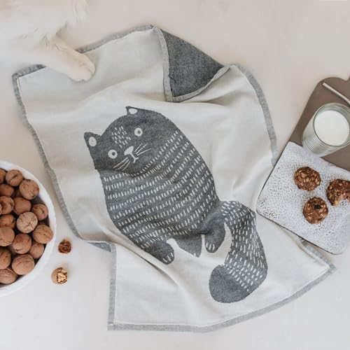 Set of 4 100% Cotton Jacquard Kitchen Towels K450
