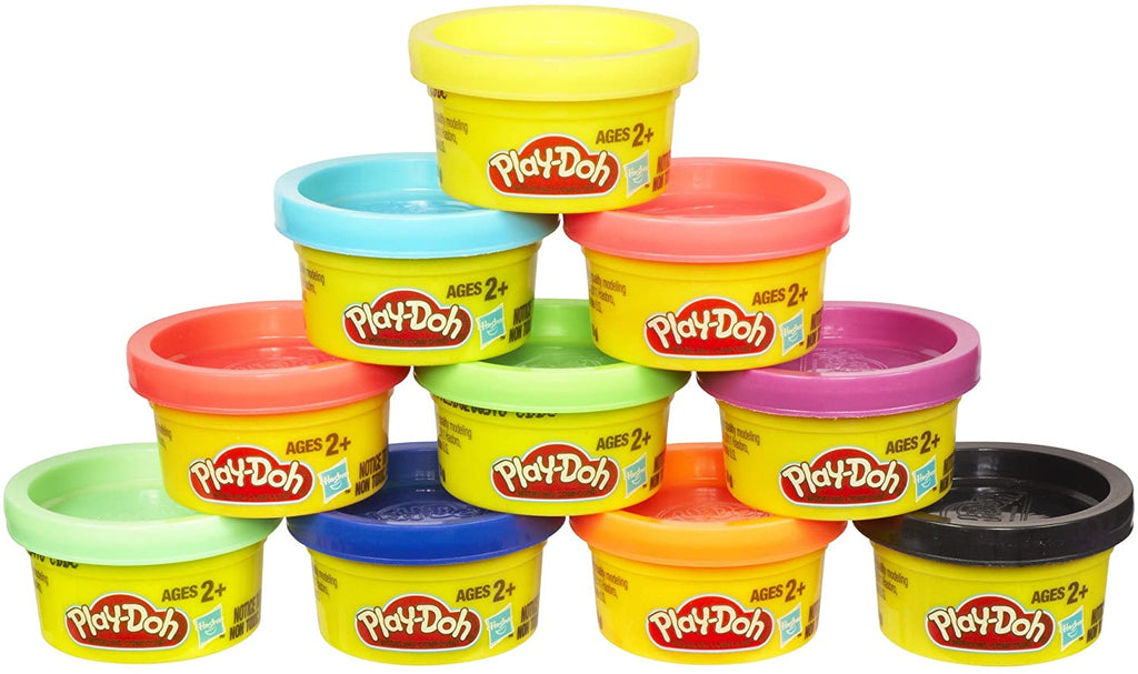 10 1oz Cans Play-Doh Assorted Color Y28375