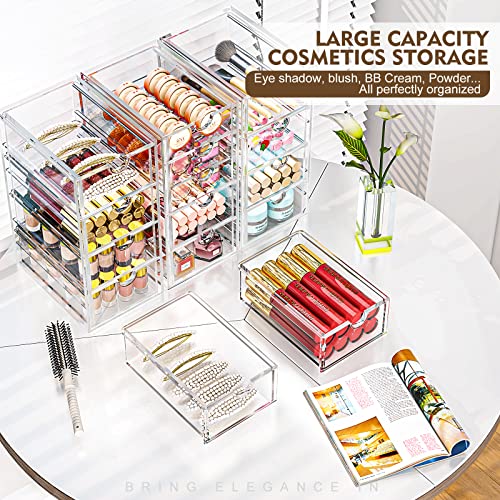 19 Drawer Clear Acrylic Makeup Organizer G79007