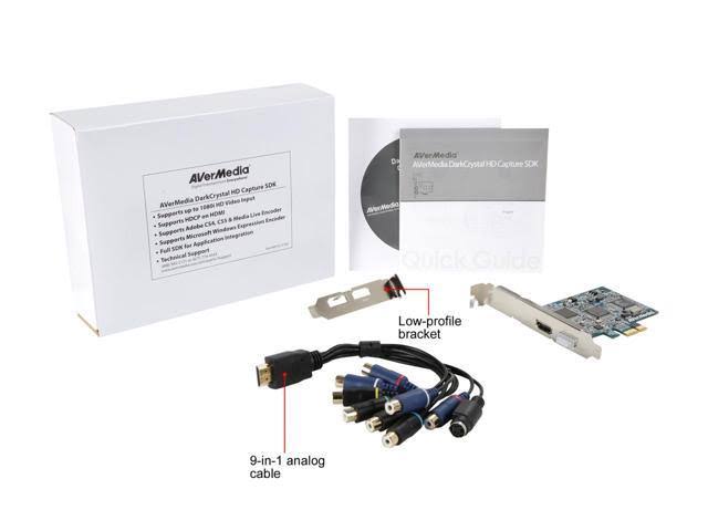 PCIe Low Profile Video Capture Adapter Q1051