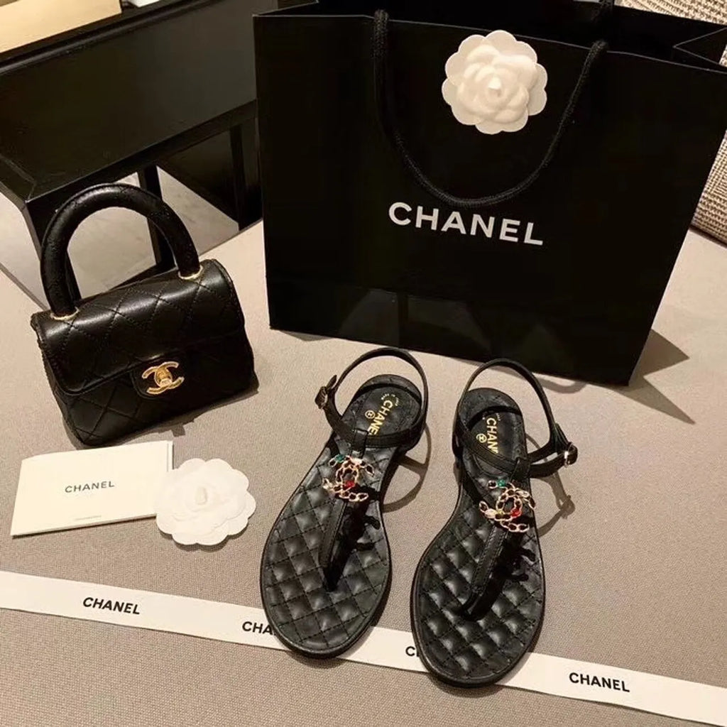 Black Sandals I246