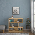 3 Tier Open Shelf Oak Bookcase M2401