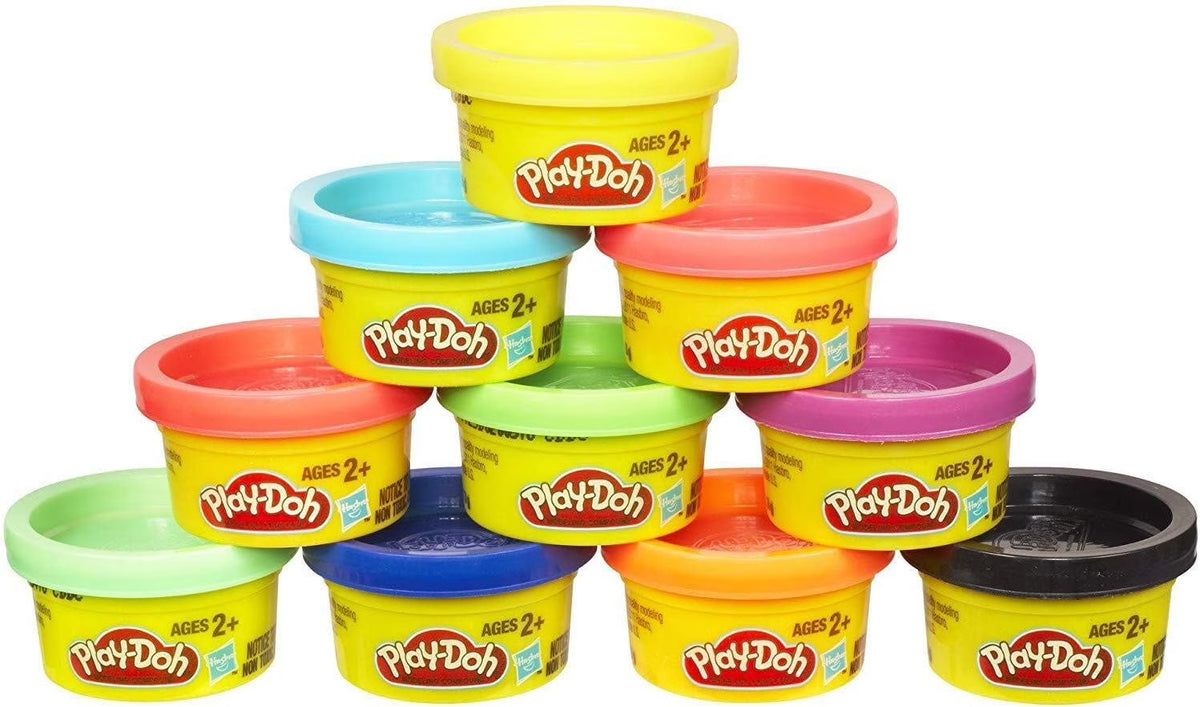 10 1oz Cans Play-Doh Assorted Color Y28375