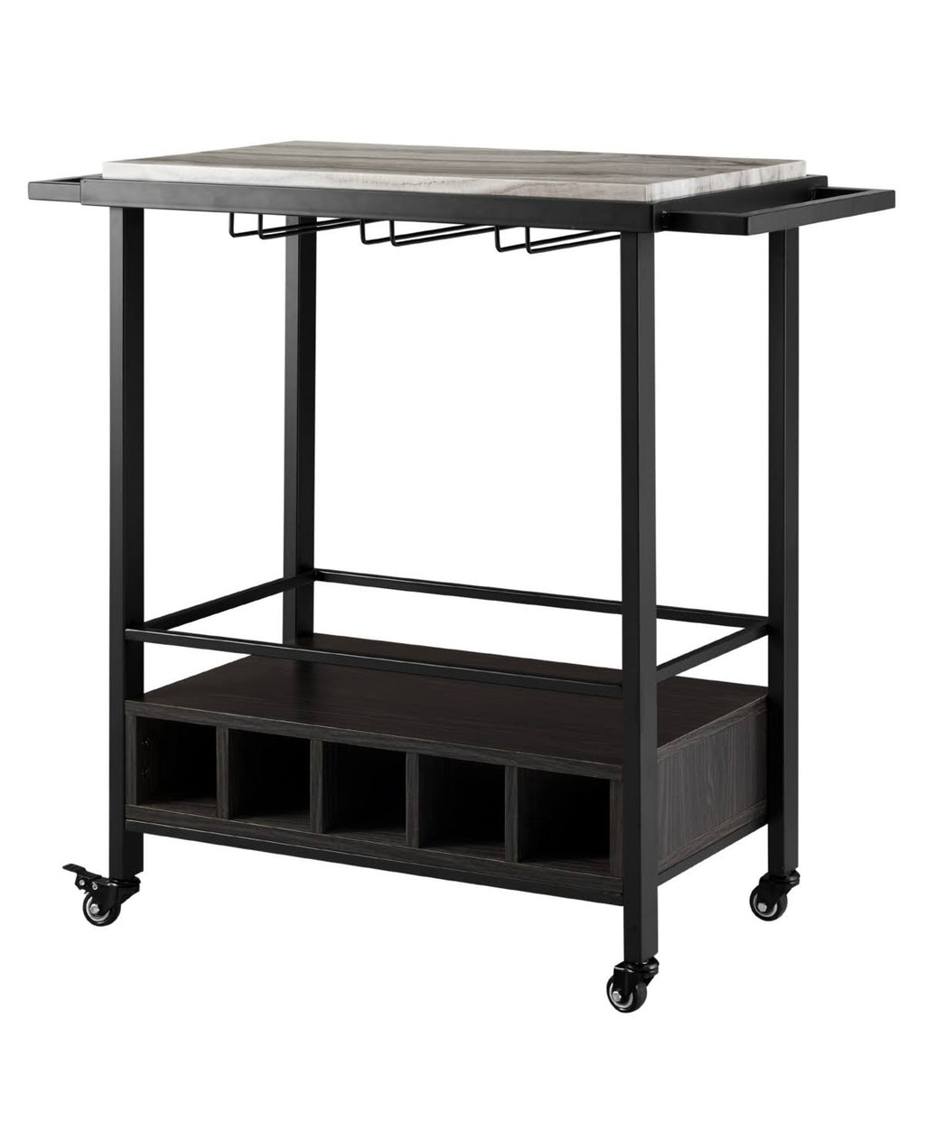 Gray Bar Serving Cart W81318
