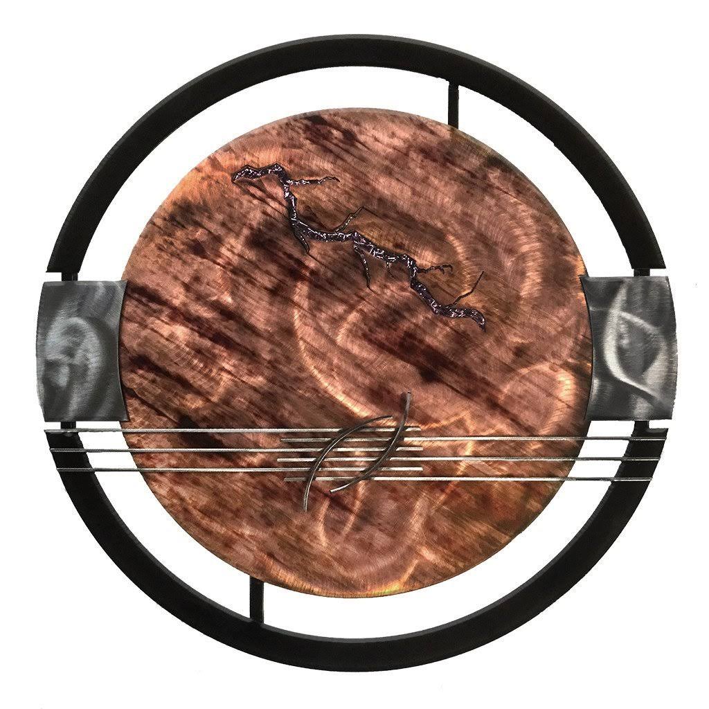 Gong Metal Wall Decor Z969