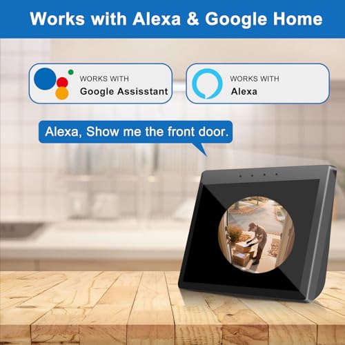 2K HD Wireless Video Doorbell with Chime, Battery Powered L419