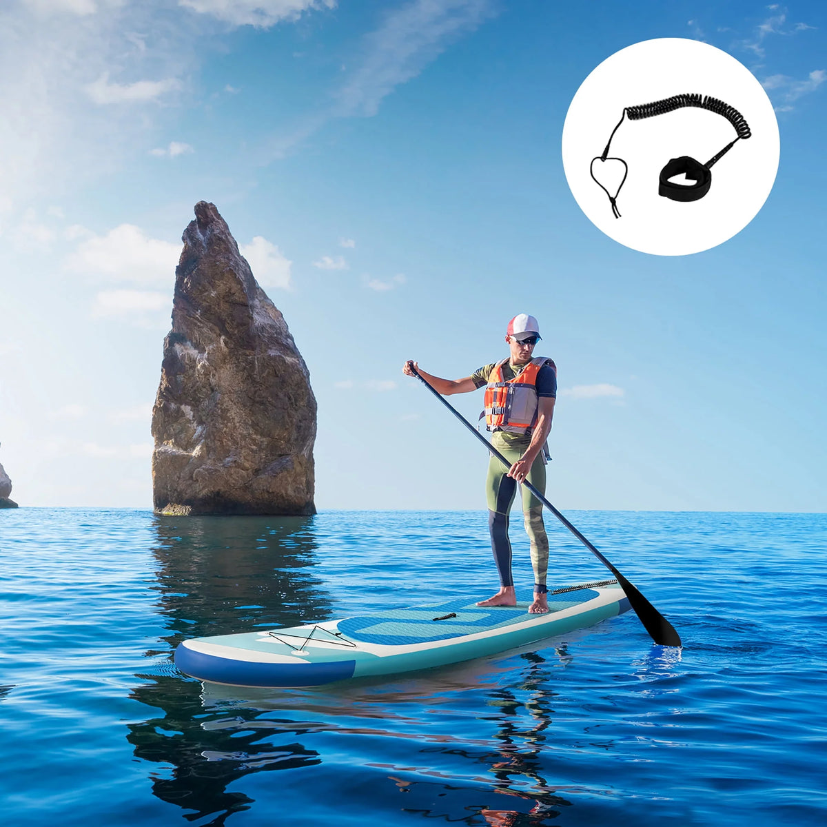 11ft Inflatable Stand Up Paddle Board M78657
