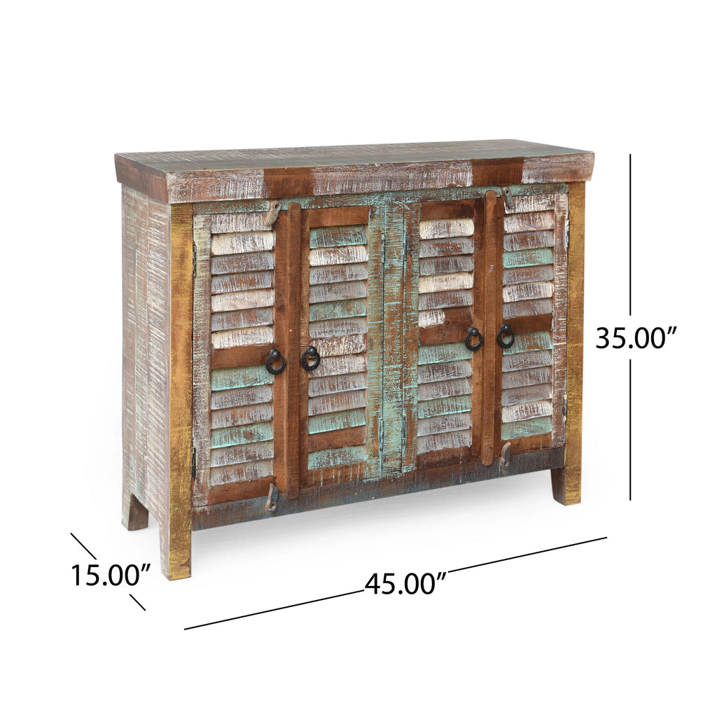 Reclaimed Wood Cabinet L418