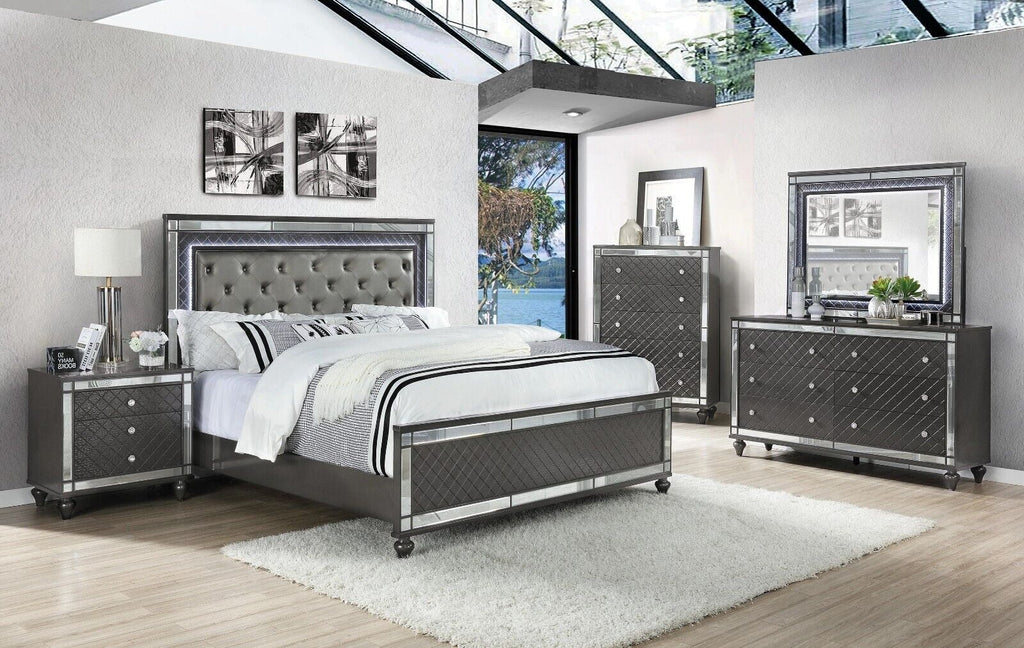 King Size Panel Bedroom Set M413