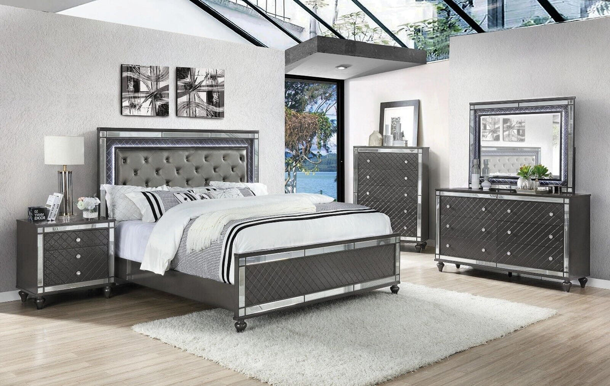 King Size Panel Bedroom Set M413