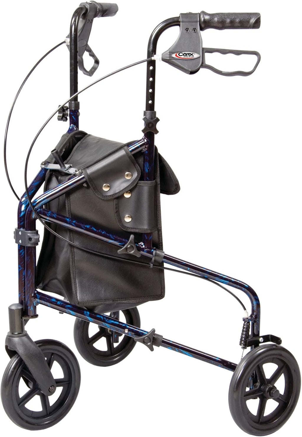 3 Wheel Foldable Walker with Adjustable Handles I740208
