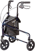 3 Wheel Foldable Walker with Adjustable Handles I740208