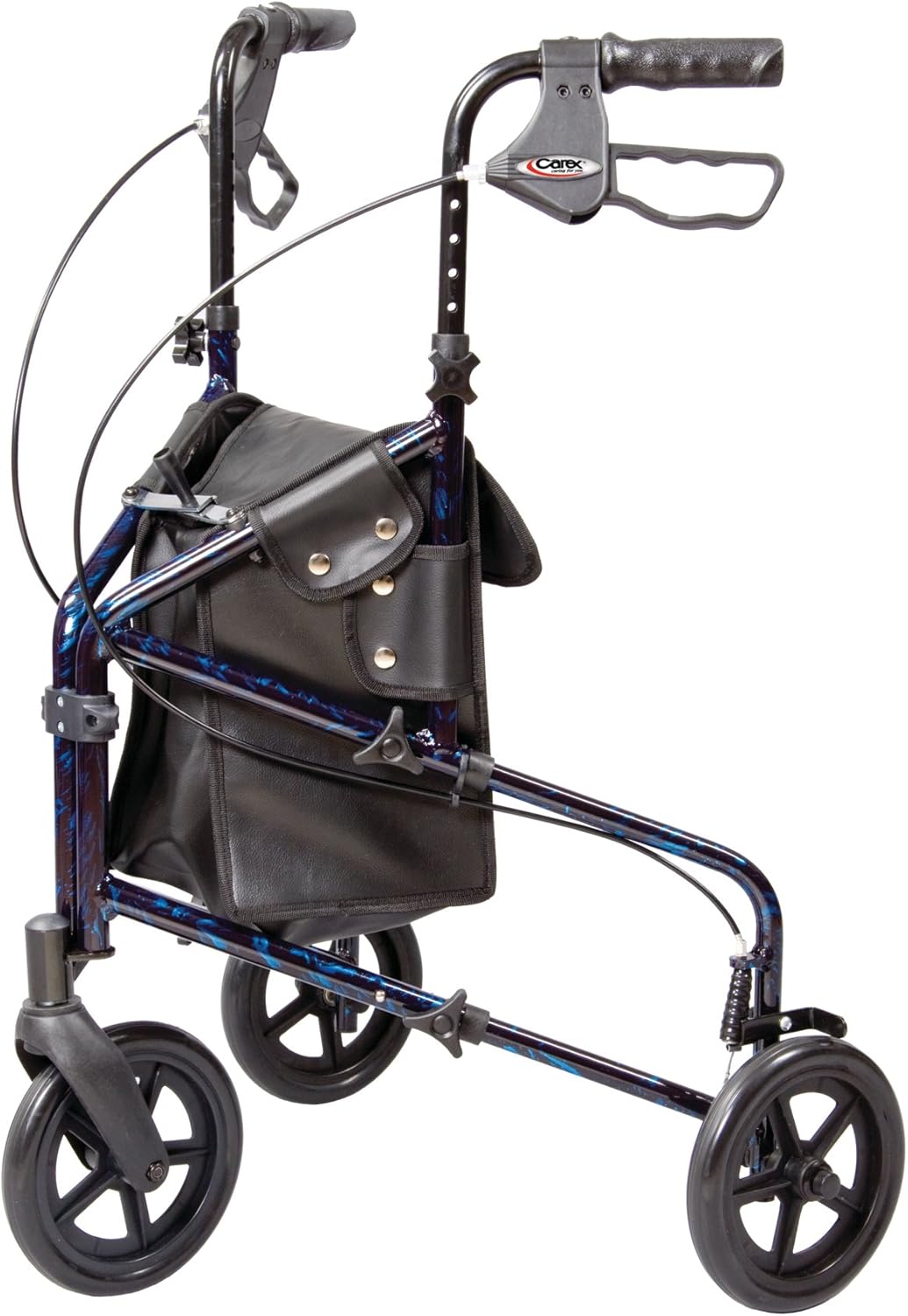 3 Wheel Foldable Walker with Adjustable Handles I740208