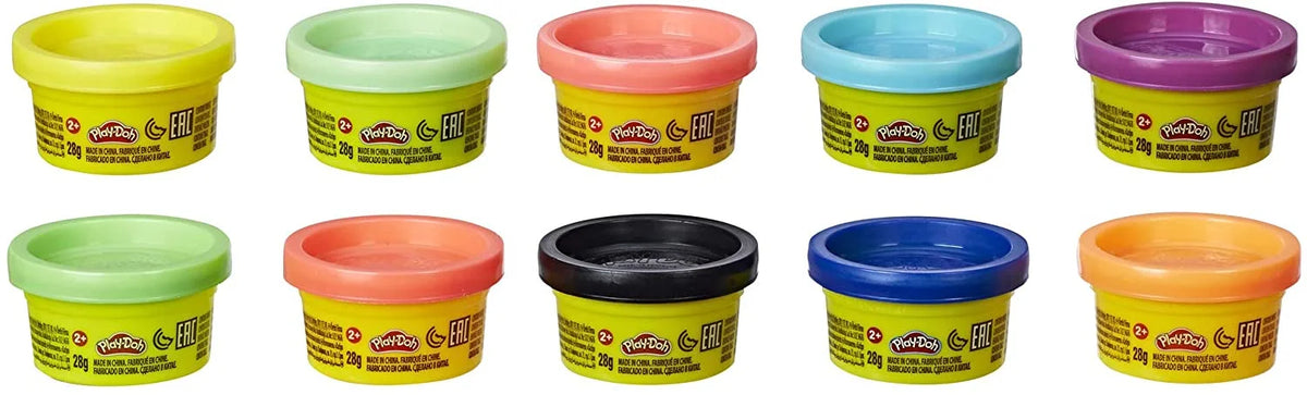 10 1oz Cans Play-Doh Assorted Color Y28375