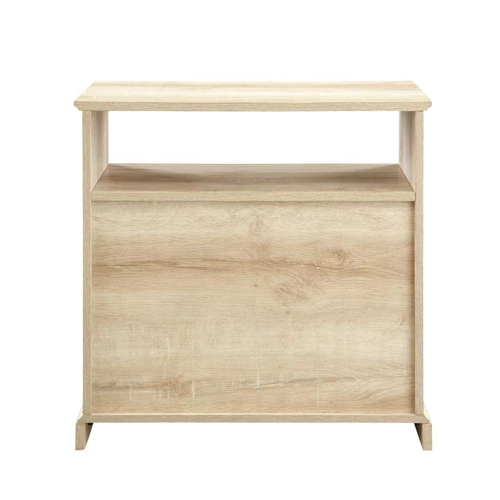 White Oak 2-Drawer Bedroom Nightstand G263136