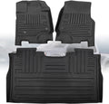 Black TPE All Weather Floor Mats, Full Set of Front and Rear W312940