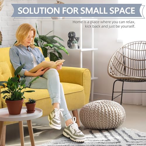 Dark Grey Linen Loveseat Sofa with 2 Pillows F8886