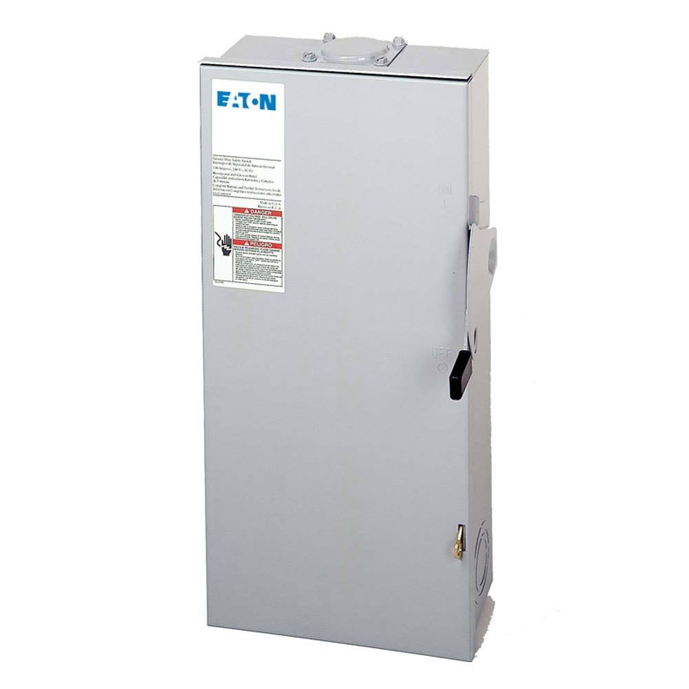 100 Amp Double Pole Fusible NEMA 3R Safety Switch M9140
