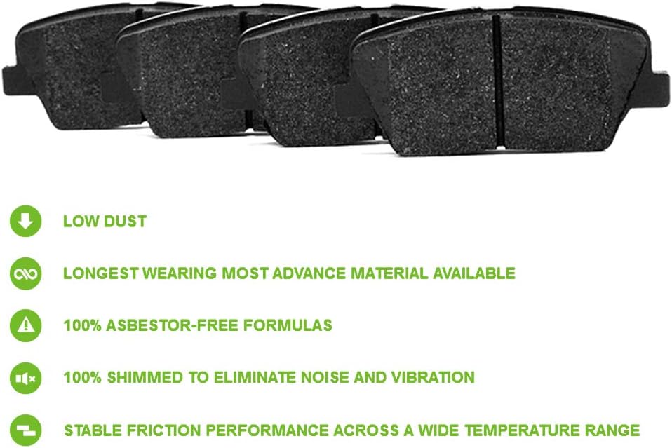 Brake Kits Ceramic Brake Pads Rotors R249