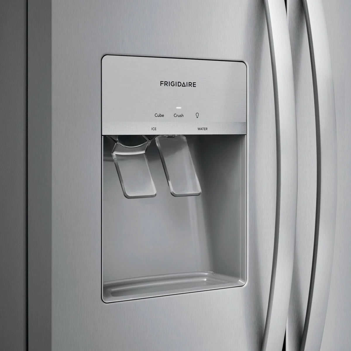 36 IN 25.6 CU FT Stainless Steel Side-by-Side Refrigerator with Water and Ice Dispenser O494004