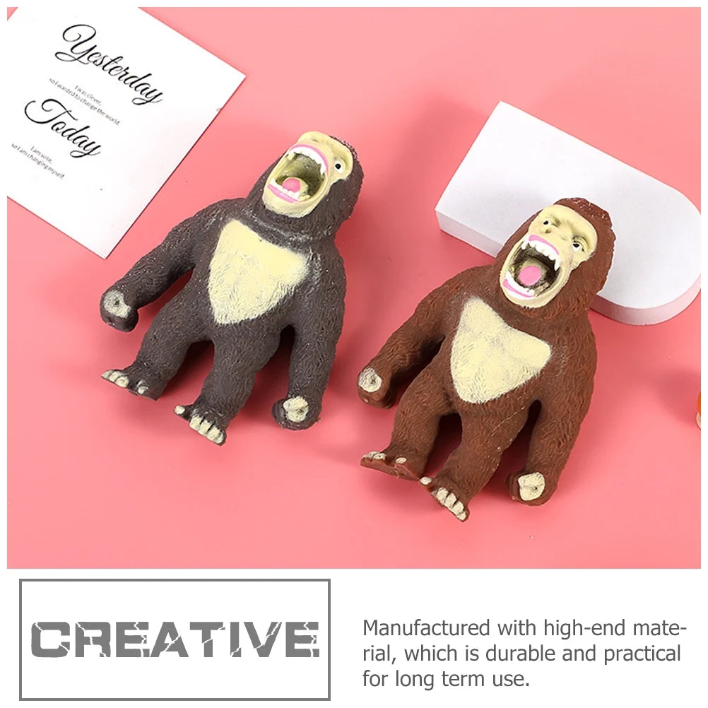 2 PCS Stretchy Chimpanzee Monkey Toys R71467