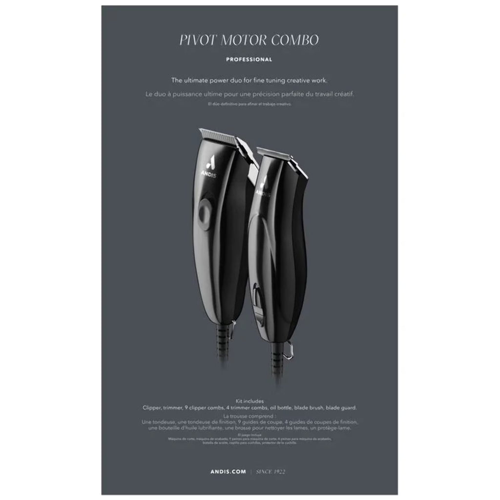 Pivot Motor Combo Clipper Trimmer V14513